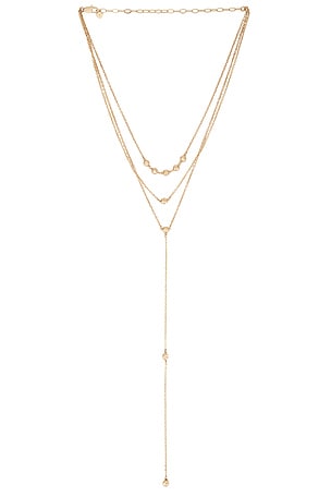 MOLTEN 레이어드 래리어트 넥클리스 Ettika