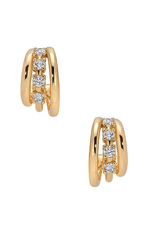 Mini Gleam Hoop Earrings Ettika