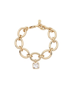 Ettika brazalete radiant gem radiant gem bracelet en color oro metálico