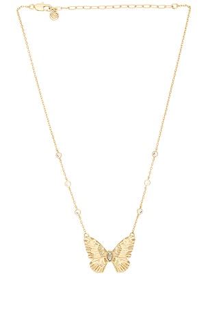Fluttering Glow Pendant Necklace Ettika