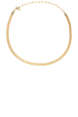 Textured Flat Chain Necklace Ettika