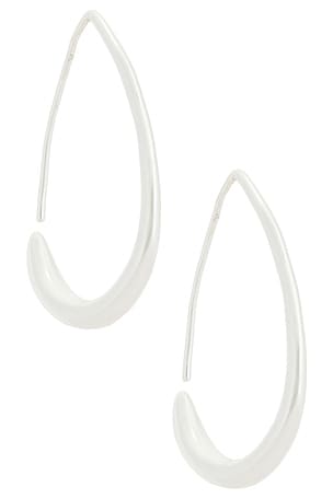 Simple Threader Hoop Earrings Ettika