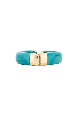 Ettika Carved Relic Cuff in Turquoise