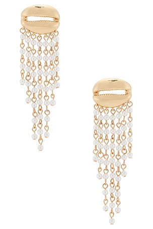 Mykonos Shell Dangle Earrings Ettika