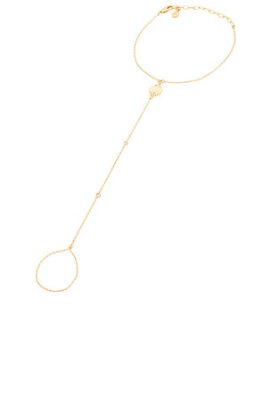 Santorini Shell Foot Chain Ettika