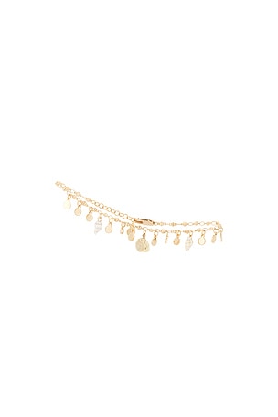 Let's Go Coastal 18k Gold Plated Anklet Ettika