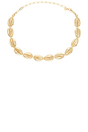 Cowrie Plated Necklace Ettika