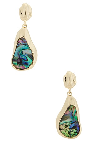 ABALONE HIDDEN GEM イヤリング Ettika