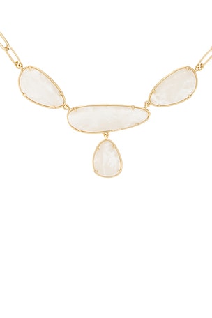 Ettika Shoreline Solstice Necklace in Ivory