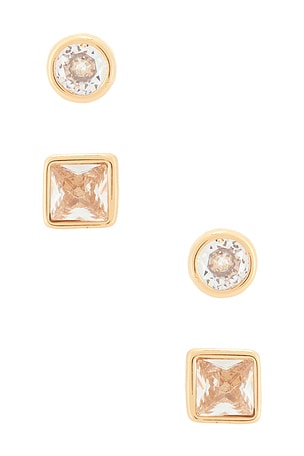 Classic Pairs Crystal Stud Set Ettika