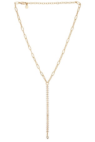 Crystal Line Pendant Necklace Ettika