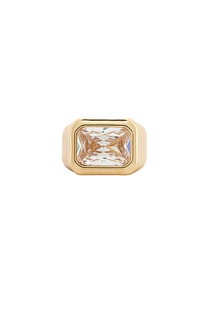 Crystal Signet Ring Ettika