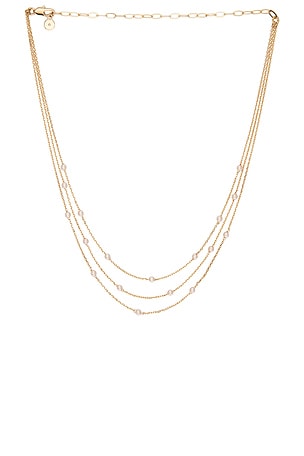 Perfect Stone Layered Necklace Ettika