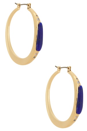 Lapis Solstice Hoops Ettika
