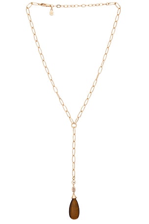 Teardrop Stone Lariat Ettika