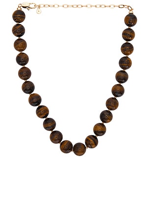 Chunky Tiger's Eye Necklace Ettika
