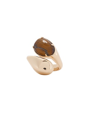 Oval Stone Dome Ring Ettika