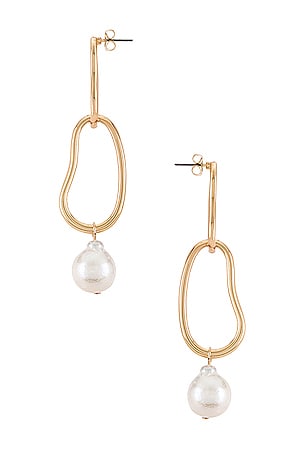 Ettika Pearl Drop Earring