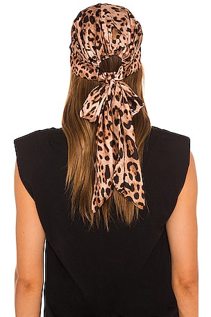 Eugenia Kim Gigi Headscarf in Brown