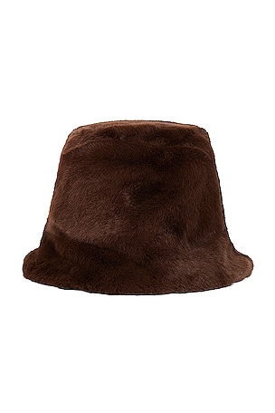 Eugenia Kim Charlie Hat in Chocolate | REVOLVE