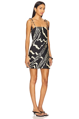 Eugenia Fernandez Gorgasia Mini Dress in Black