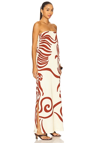 Eugenia Fernandez Aura Dress in Ivory. Size XS. Also