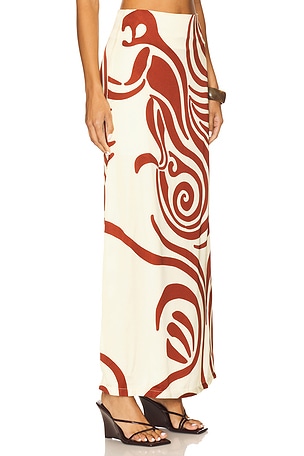 Eugenia Fernandez Luma Skirt in Ivory