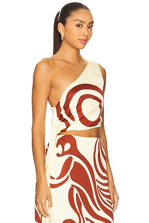 Eugenia Fernandez Aira Top in Ivory