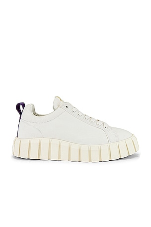 Eytys Odessa Canvas Sneaker in White | REVOLVE display picture 1