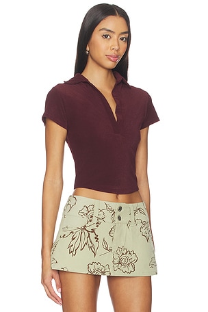 Fae mila polo en color veno