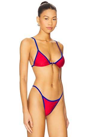 FAE Lumi Bikini Top in Red