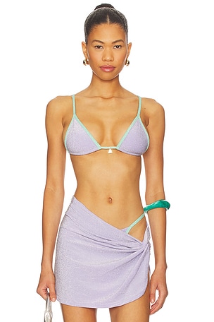 LUMI トライアングルビキニトップ FAE