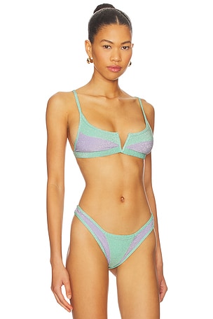 FAE Gypsy Bikini Top in Purple