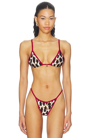 HAUT DE MAILLOT DE BAIN TRIANGLE LUMI FAE