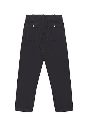 Far Afield Coupe Trouser in Navy. Size 36. Also