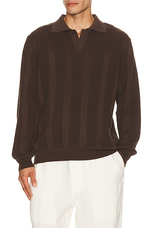 Clifford Knitted Polo Far Afield
