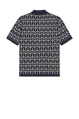 Far Afield Zigger Shirt in Navy