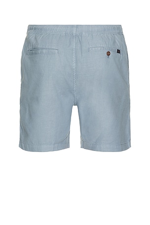 Faherty Essential Drawstring Short in Blue