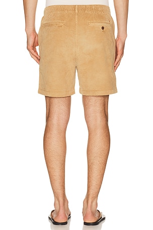 Faherty Essential Corduroy Shorts in Brown