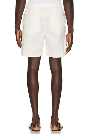 Faherty Essential Drawstring Short in Cream