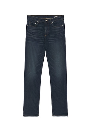 Stretch Terry Indigo 5 Pocket Jeans Faherty