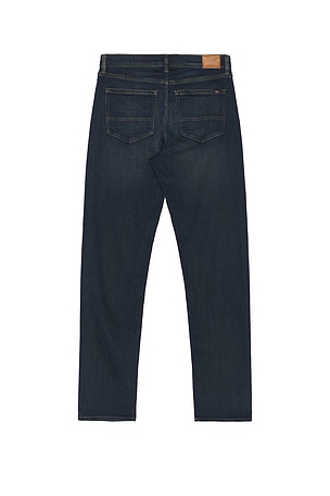 Faherty Stretch Terry Indigo 5 Pocket Jeans in Blue
