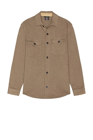 Inlet Knit Shirt Jacket Faherty