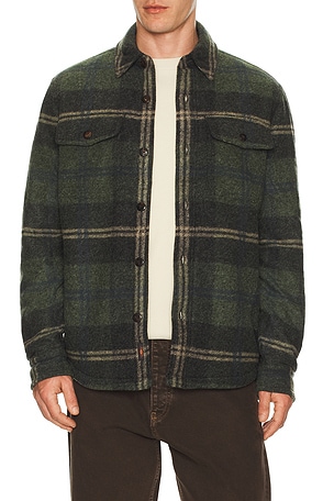 Range Fleece Lined Shacket Faherty
