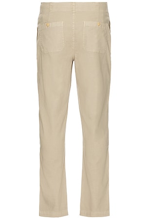 Faherty Dune Utility Pants in Cream