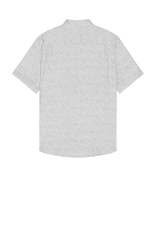 Faherty Short Sleeve Breeze Shirt in Blue