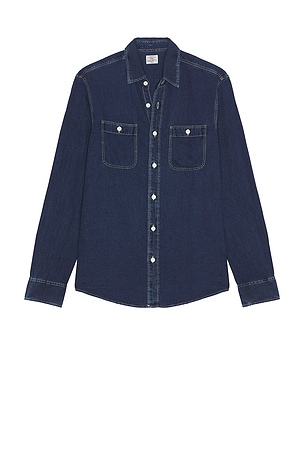 The Tried And True Chambray Workshirt Faherty