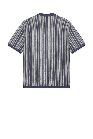 Faherty Sweater Shirt in Blue