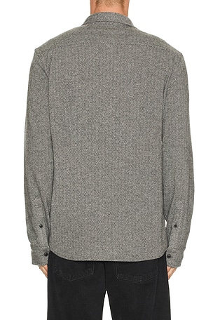 Faherty Legend Sweater Shirt in Grey