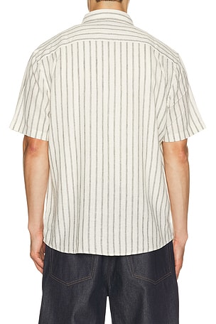 Faherty Short Sleeve Breeze Shirt in Multi